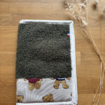 Protège carnet de santé TEDDY KAKI